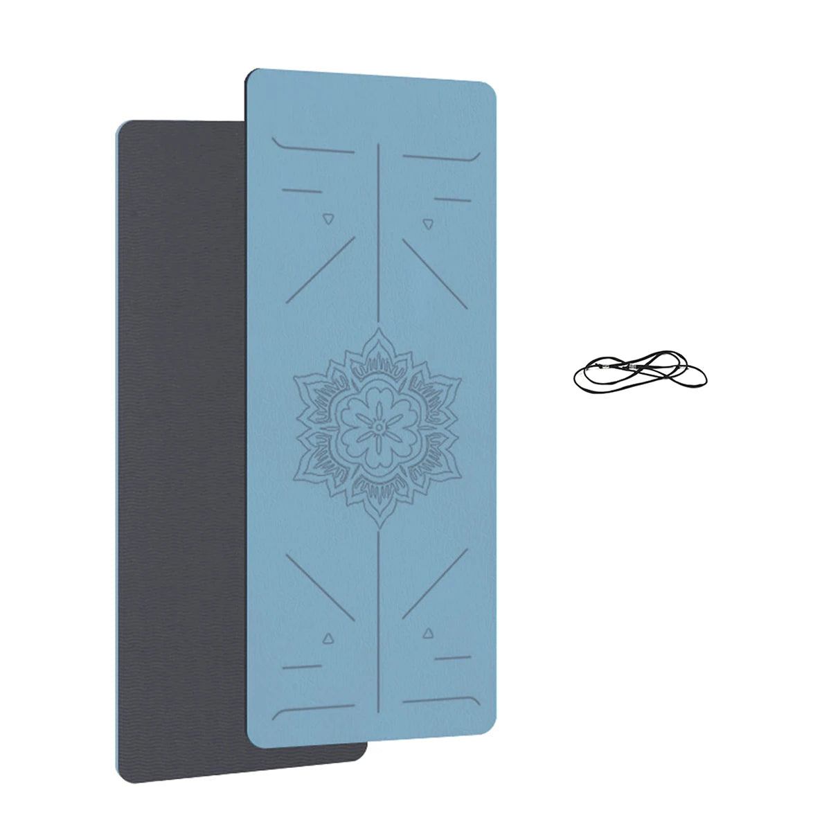 Tapete de Yoga Antiderrapante GRIYGO UMINEUX com Linhas de Alinhamento
