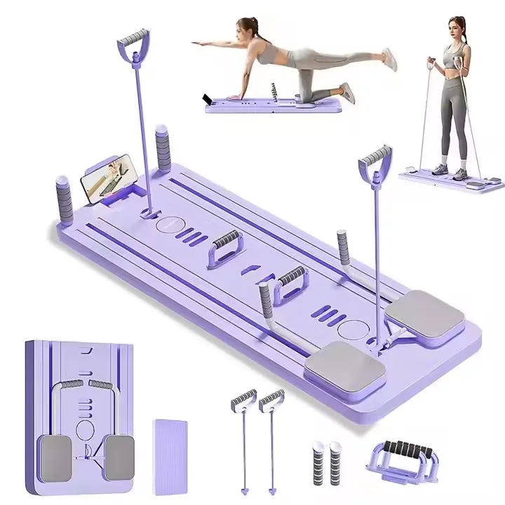 Reformer 4-em-1 — Treine Todo o Corpo em Casa com Intensidade Profissional