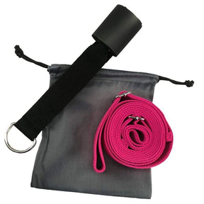 GRIYGO FlexiFit Pro: Faixa de Alongamento Multifuncional com Fivela D-Ring