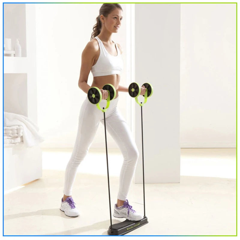 Ab rodas rolo rolo de energia treino abdominal resistência elástica puxar corda trainer ginásio em casa fitness equipamentos exercício muscular