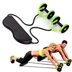 Ab rodas rolo rolo de energia treino abdominal resistência elástica puxar corda trainer ginásio em casa fitness equipamentos exercício muscular