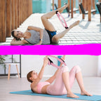 Novo conjunto de bola e anel de pilates, anel de fitness para pilates, faixa de resistência, equipamento fitness para gravidez pós-parto