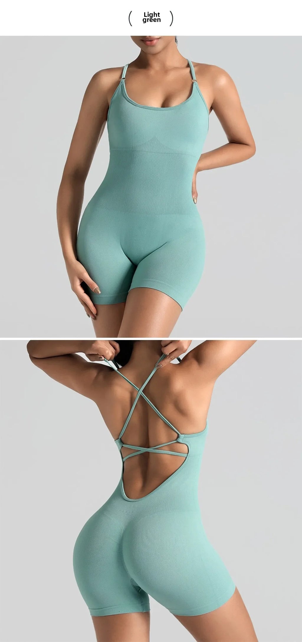 Conjunto de yoga para academia feminina, justo, curto, alta elasticidade, exercício integrado, roupa de trabalho, sutiã esportivo, macacão, conjunto de academia feminino