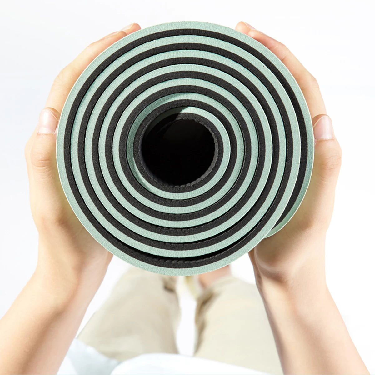 Tapete de Yoga Antiderrapante GRIYGO UMINEUX com Linhas de Alinhamento