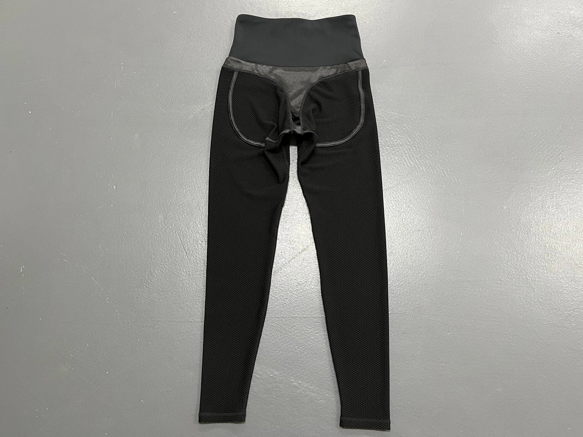 Calças femininas ginásio leggings ultra-fino malha design yoga esporte collants ao ar livre jogging fitness cintura alta sweatpants