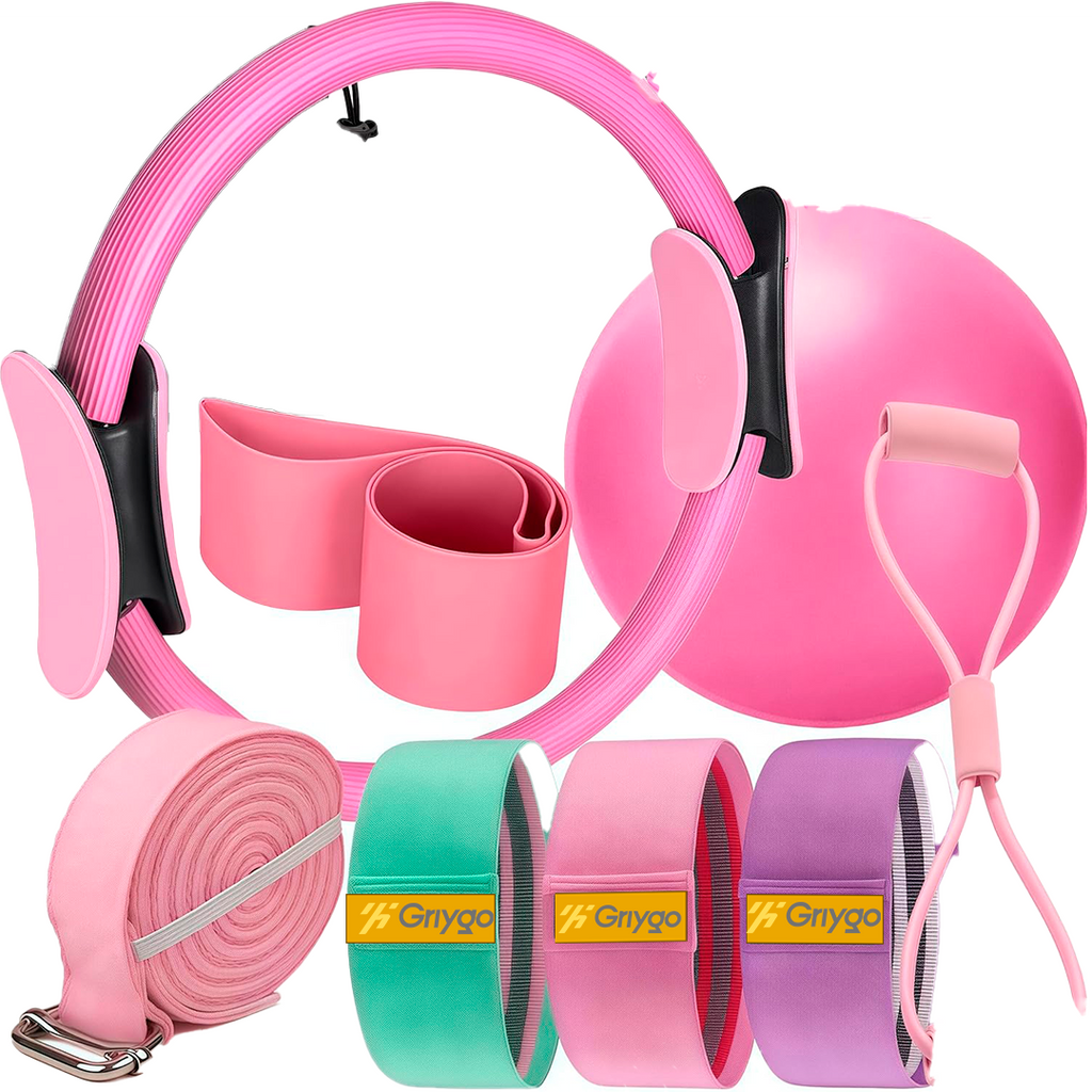 Transforme Seu Corpo em 15 Minutos Por Dia com o Kit Pilates em Casa