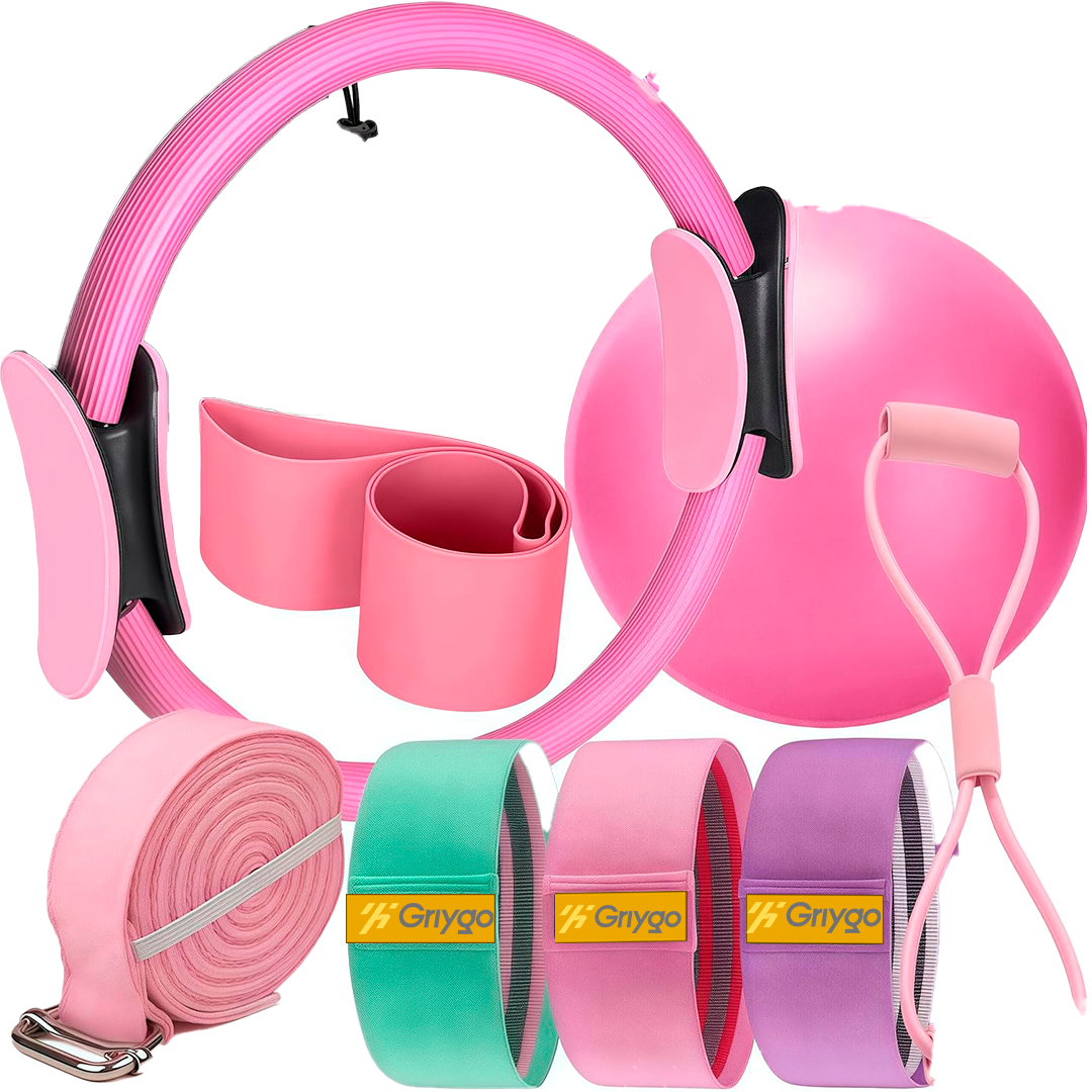 Transforme Seu Corpo em 15 Minutos Por Dia com o Kit Pilates em Casa